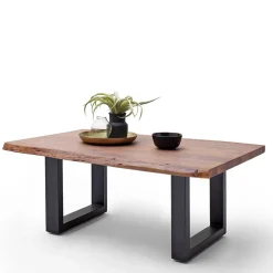 Couchtisch in Walnussfarben Akazienholz - Paytons