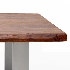 Couchtisch mit natürlicher Baumkante - Roccoss