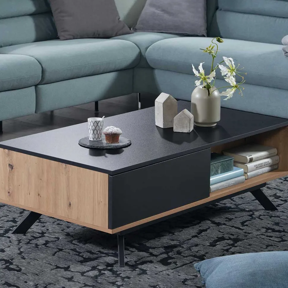 Couchtisch mit Schubladen & Fächern - Heraklion