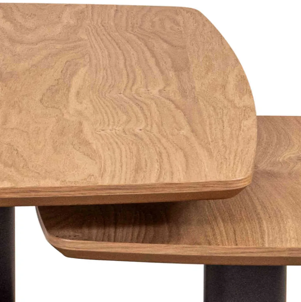 Couchtisch mit zwei Platten verdrehbar - Mesues