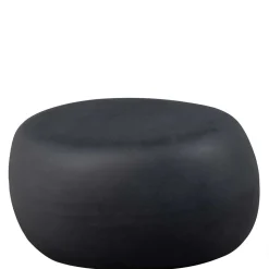 Couchtische aus Tonfaser in Anthrazit - Elhan (zweiteilig)