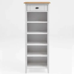 Country Badezimmer Regal aus Kiefer Massivholz - Sibiuta