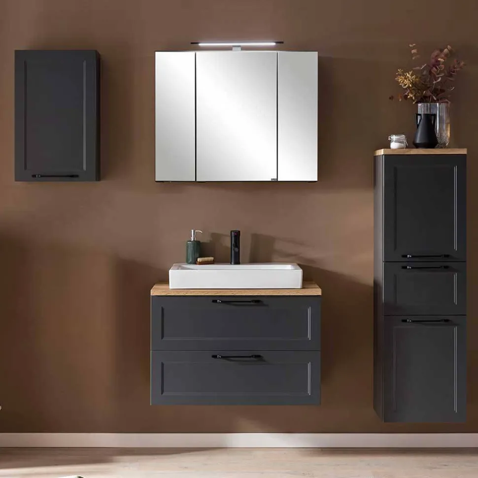 Country Chic Badeinrichtung Möbel - Novelya (vierteilig)