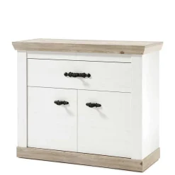 Country Flur Garderobe & Möbel Set - Nedita (fünfteilig)