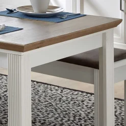 Country Style Ausziehtisch zweifarbig - Sinolita