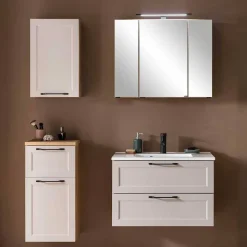 Country Style Badezimmermöbel Set - Trioto (vierteilig)