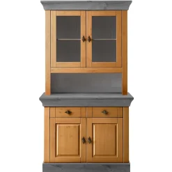 Country Style Buffet in Kiefer Lauge & Grau - Eshelas