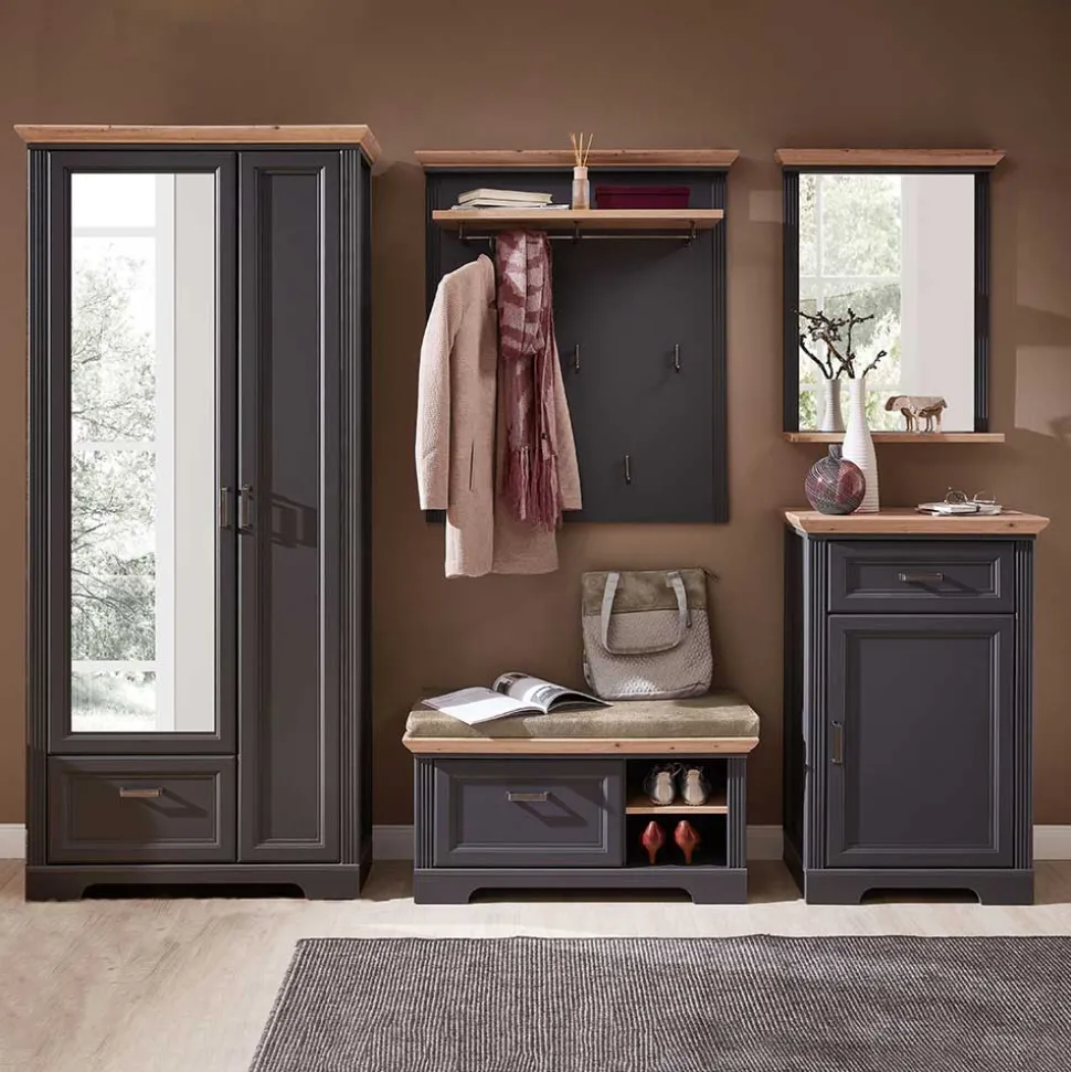 Country Style Dielen Möbel Set - Thumbs (fünfteilig)