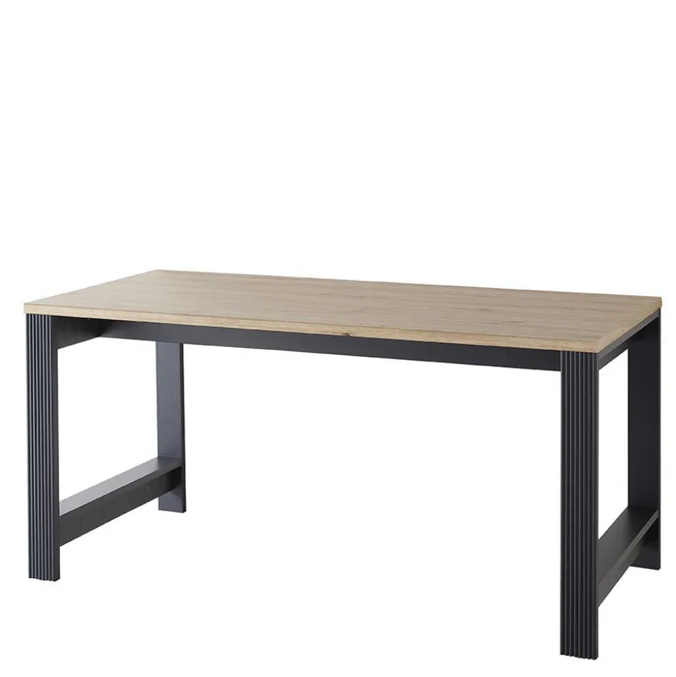 Country Style Eckschreibtisch zweifarbig - Joe