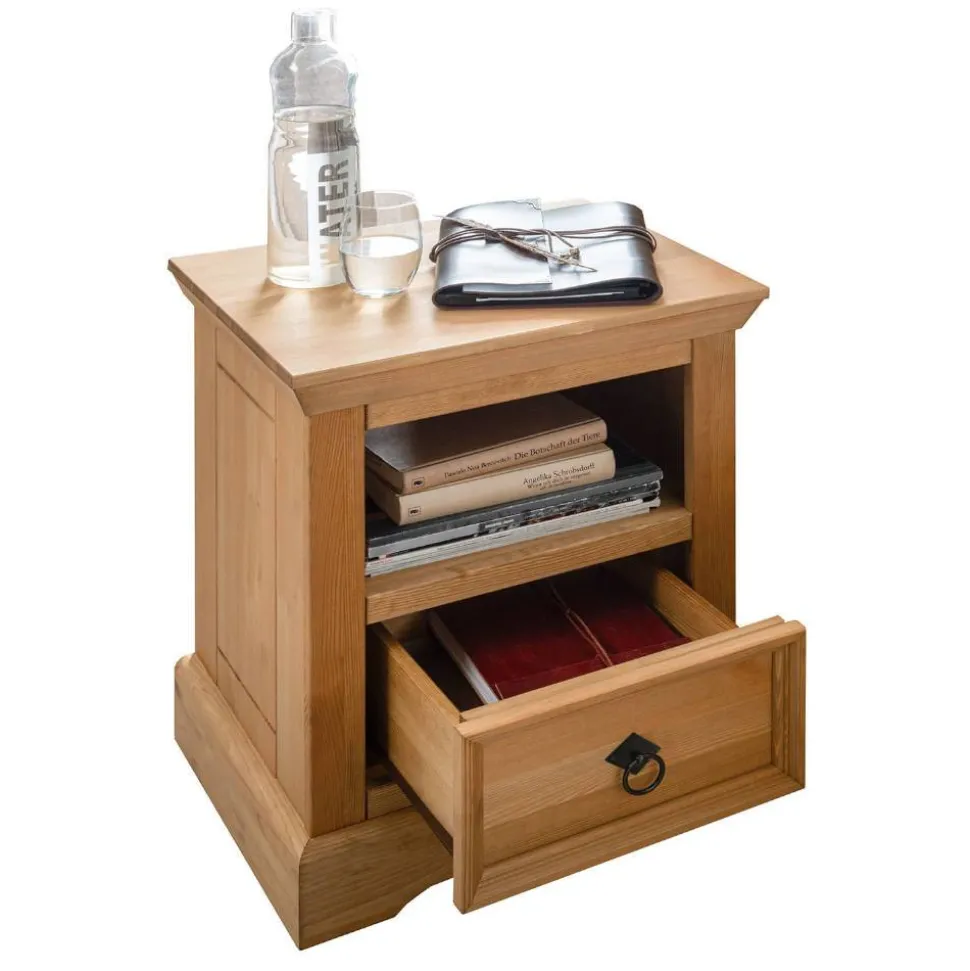 Country Style Nachtkommode 48x60x39 cm - Voeca