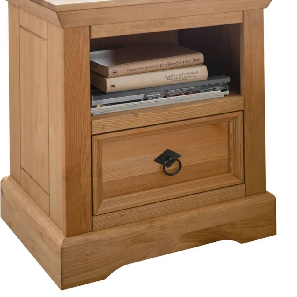 Country Style Nachtkommode 48x60x39 cm - Voeca