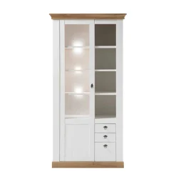 Country Style Vitrinenschrank zweifarbig - Diatara