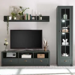 Country TV Board & Möbel Set - Niestov (dreiteilig)