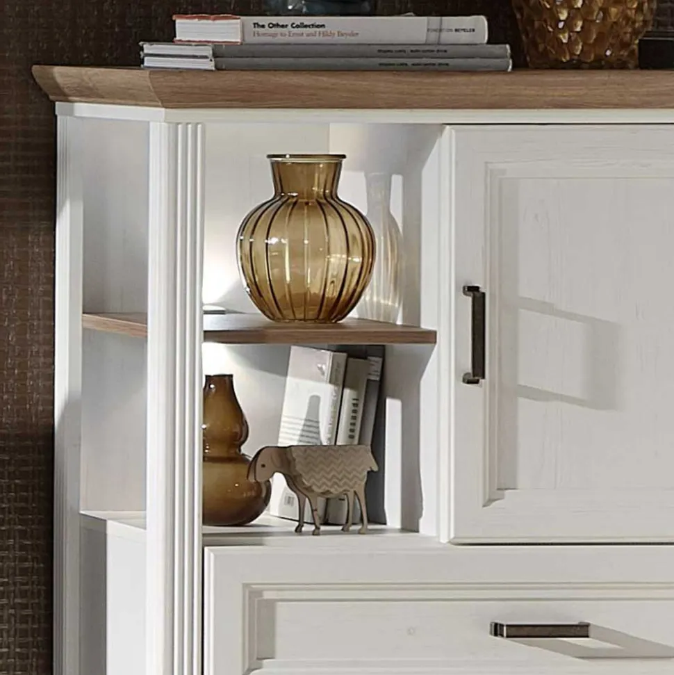 Country Wohnmöbel Kombi Set - Sinolita (dreiteilig)