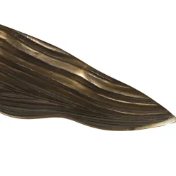 Deko Tablett Schale im Blatt Design - Santjana