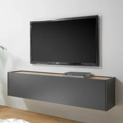 Design Anbauwand fürs Wohnzimmer - Ahilav (dreiteilig)