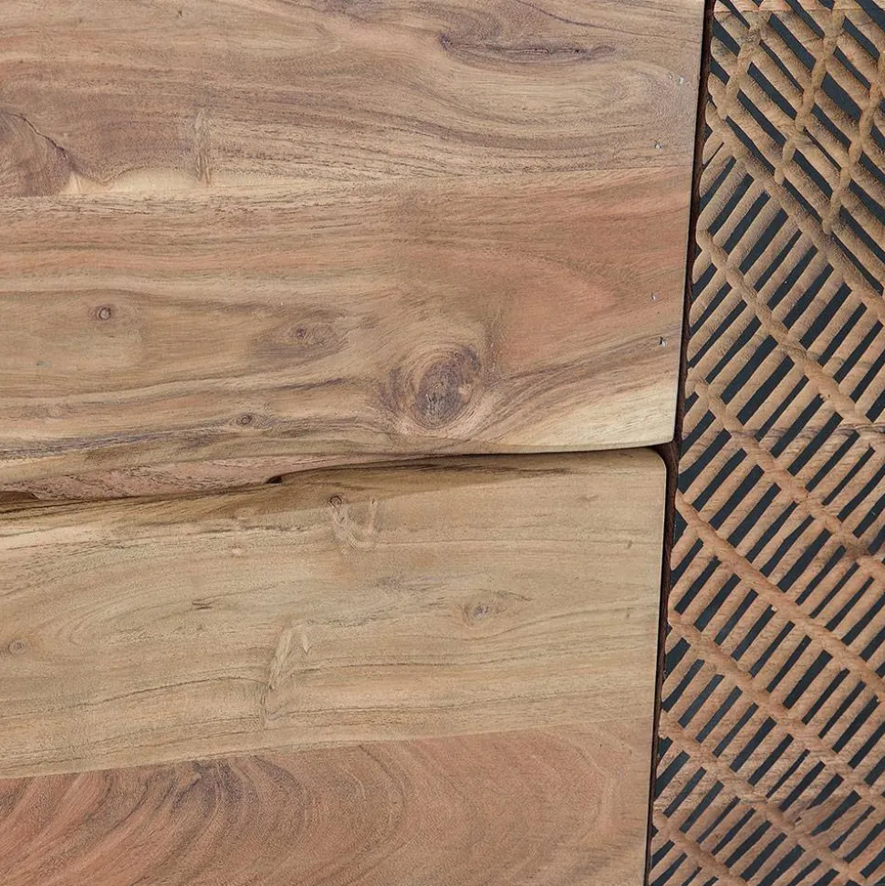 Design Anrichte aus Massivholz - Merlan