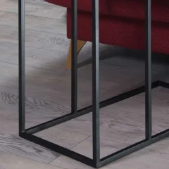 Design Anstelltisch aus Holz & Eisen - Kirana