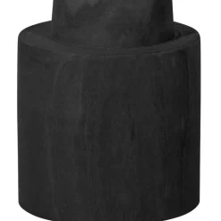 Design Barhocker aus Paulownia Massivholz - Yanus (2er Set)