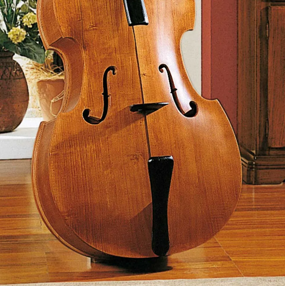 Design Barschrank Kontrabass Coloniada aus Holz