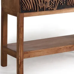 Design Barschrank mit Schnitzerei und Lack - Marcel