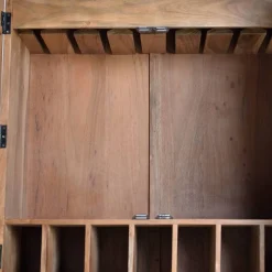 Design Barschrank mit Schnitzerei und Lack - Marcel