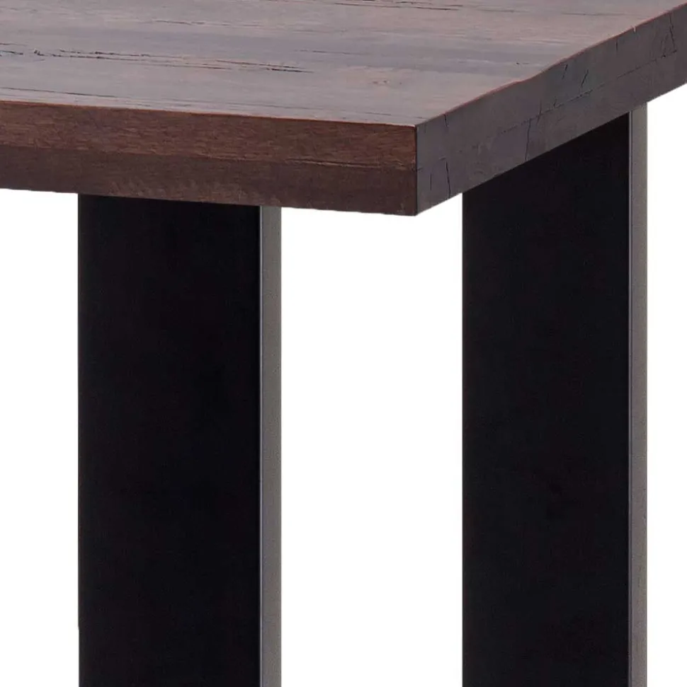 Design Bartisch Stehtisch aus Eiche verwittert - Malott