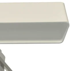 Design Beistelltisch aus Acryl in Weiß - Johnny