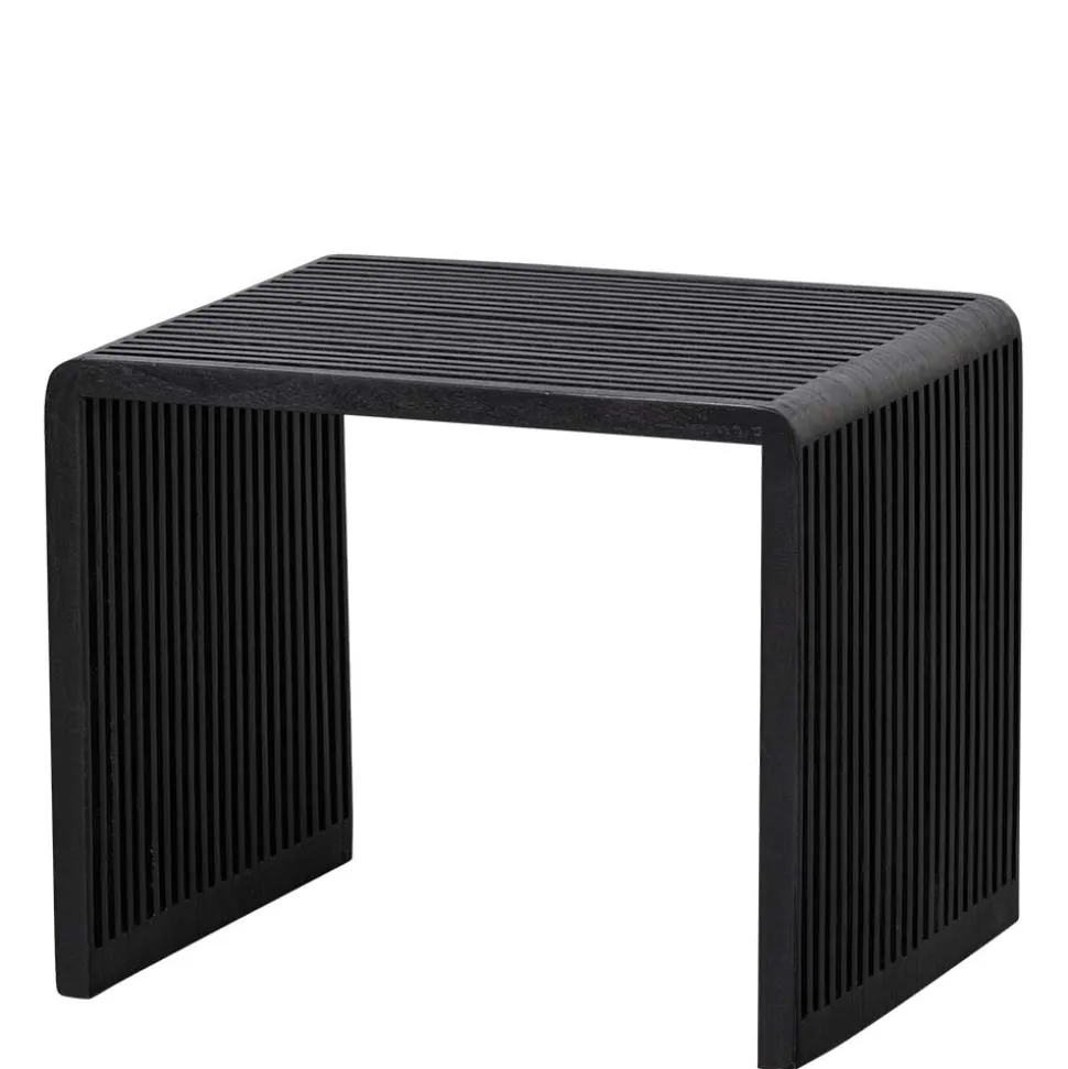 Design Beistelltisch Duo in Schwarz - Bagaci (zweiteilig)