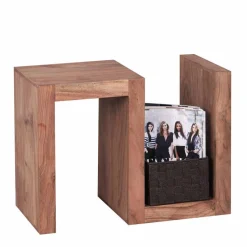 Design Beistelltisch Vislan in S-Form