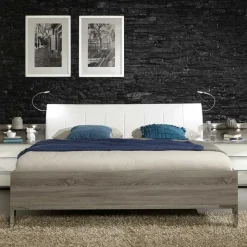 Design Bett Crabira mit Polster