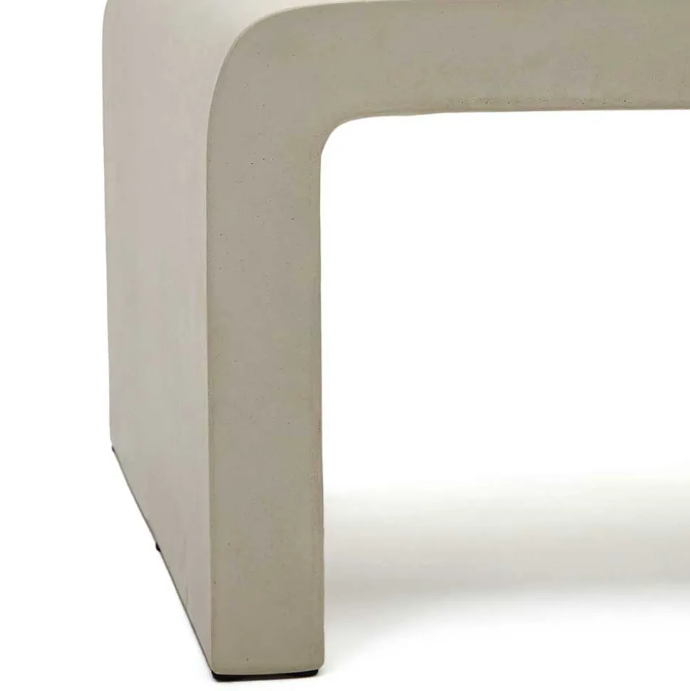Design Couchtisch aus Faserzement - Stonya