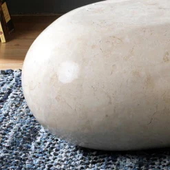 Design Couchtisch Ionella in Creme Weiß