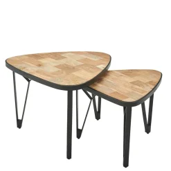 Design Couchtische dreieckig - Concoret (zweiteilig)