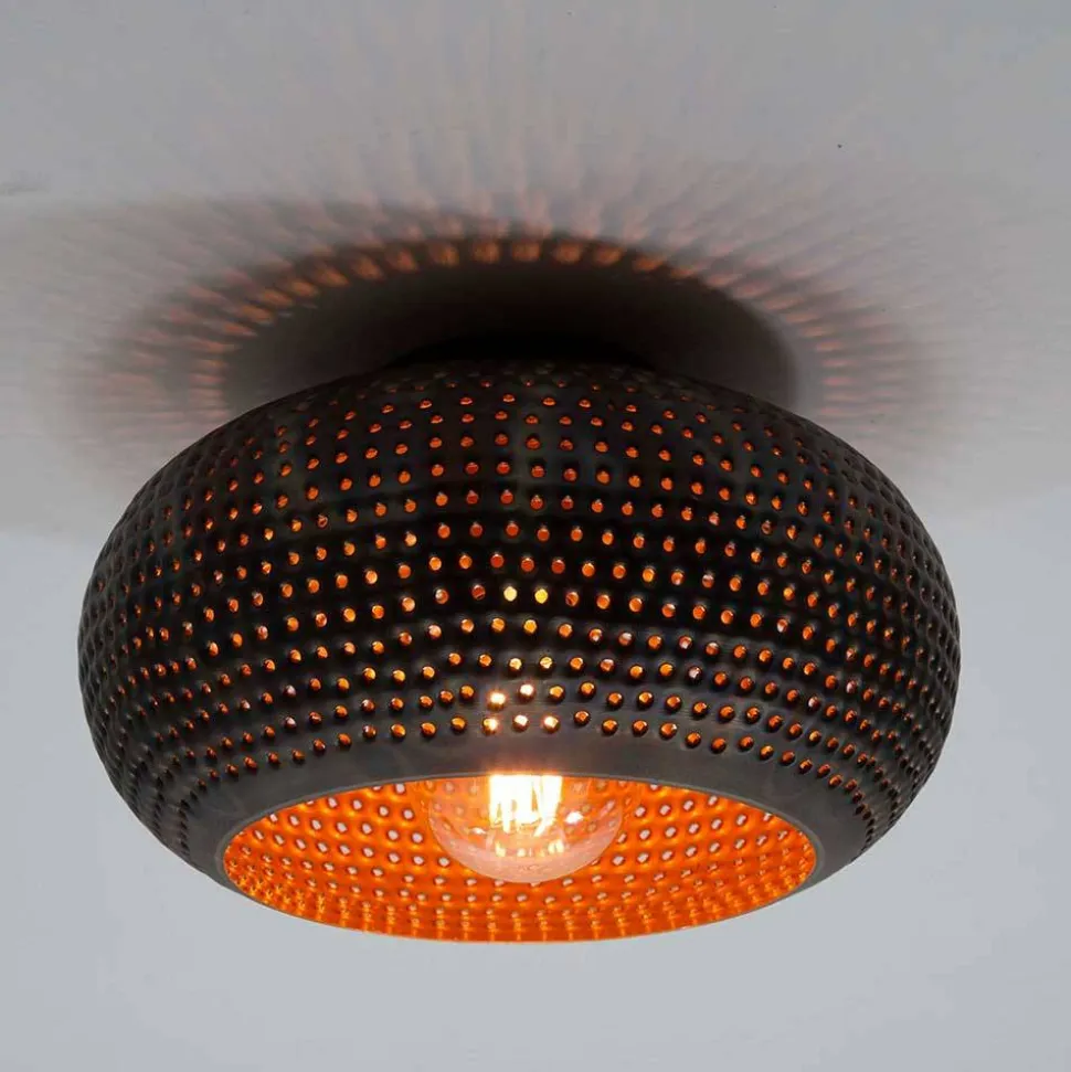 Design Deckenlampe mit Lochmuster - Yisela