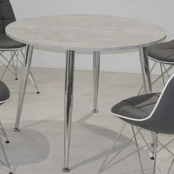 Design Essgruppe in Rund - Flumicina (fünfteilig)