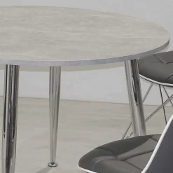 Design Essgruppe in Rund - Flumicina (fünfteilig)