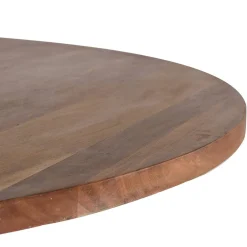 Design Esstisch aus Akazienholz mit Metall - Venezia