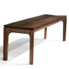 Design Esszimmer Bank aus Nussbaum Massivholz - Edicenza