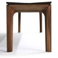 Design Esszimmer Bank aus Nussbaum Massivholz - Edicenza