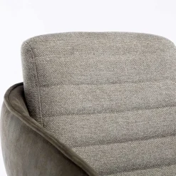 Design Esszimmer Drehstuhl mit Armlehnen - Bailon (2er Set)