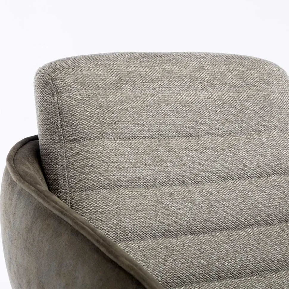 Design Esszimmer Drehstuhl mit Armlehnen - Bailon (2er Set)