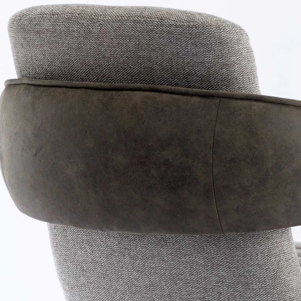 Design Esszimmer Drehstuhl mit Armlehnen - Bailon (2er Set)