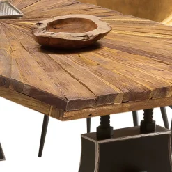 Design Esszimmertisch aus Teak Recyclingholz - Rensing