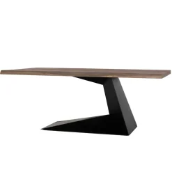 Design Esszimmertisch mit Baumkante Akazie - Faunatia