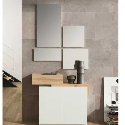 Design Flurkommode & Spiegel Set - Gangizo (fünfteilig)