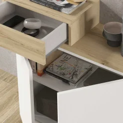 Design Flurkommode & Spiegel Set - Gangizo (fünfteilig)