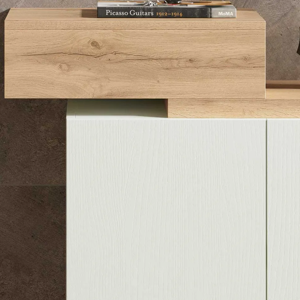 Design Flurkommode & Spiegel Set - Gangizo (fünfteilig)