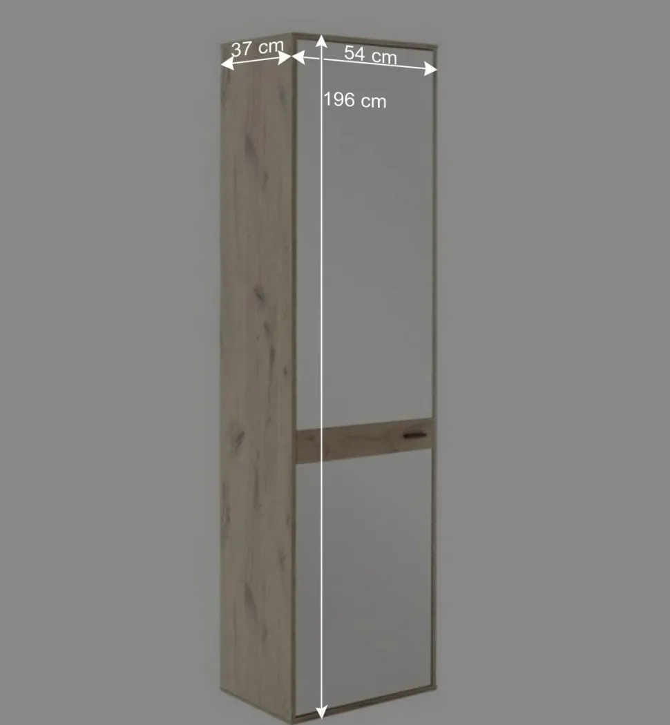 Design Flurmöbel Set in Wildeiche - Vapposia (dreiteilig)