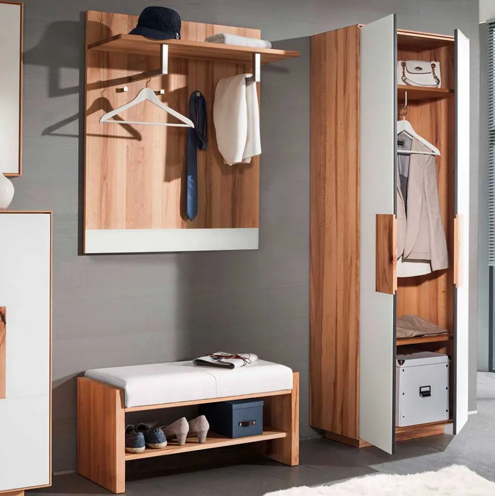 Design Garderobenmöbel zweifarbig - Mandrey (dreiteilig)